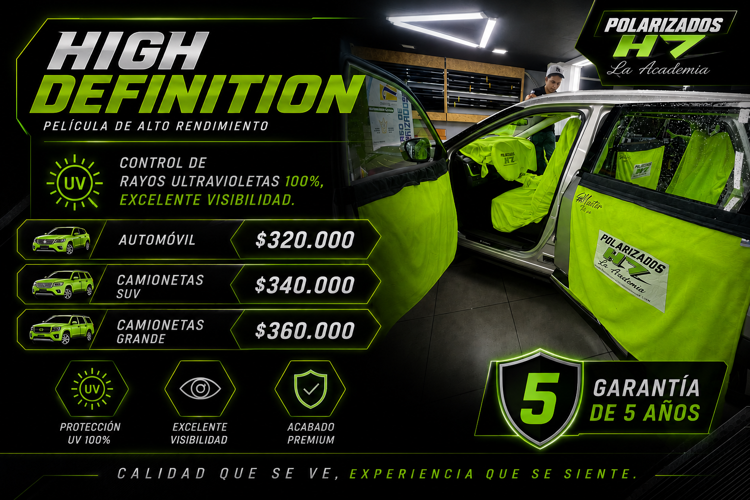 Polarizado High Definition