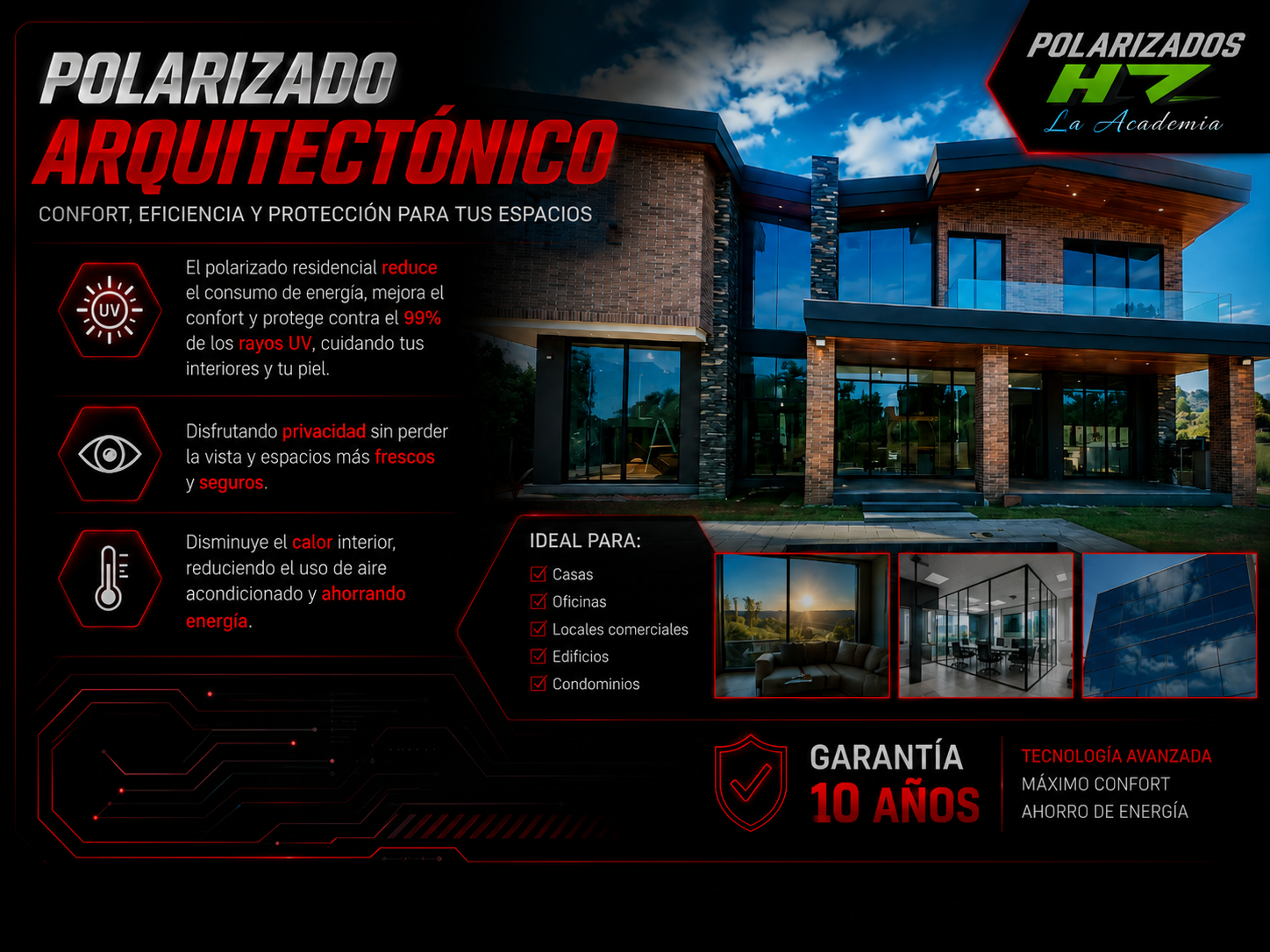 Polarizado Arquitectónico